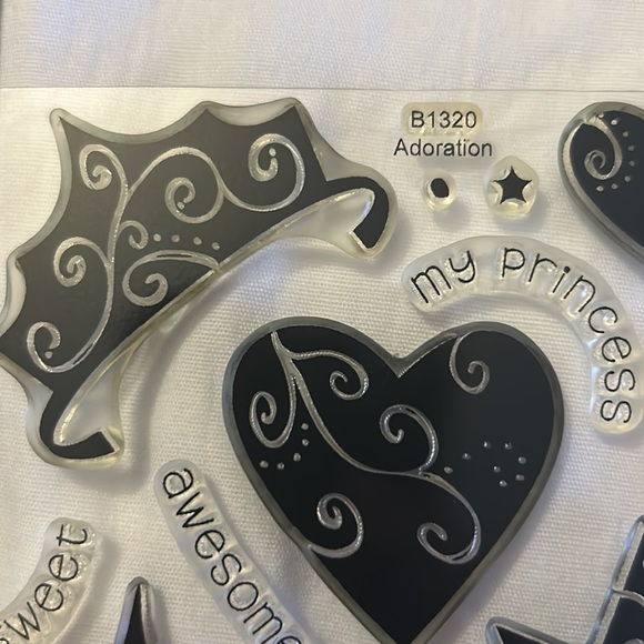 Adoration B1320 stamp set - Picture 2 of 7